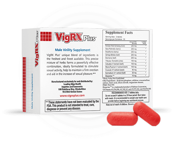 Vigrx Plus Ingredients